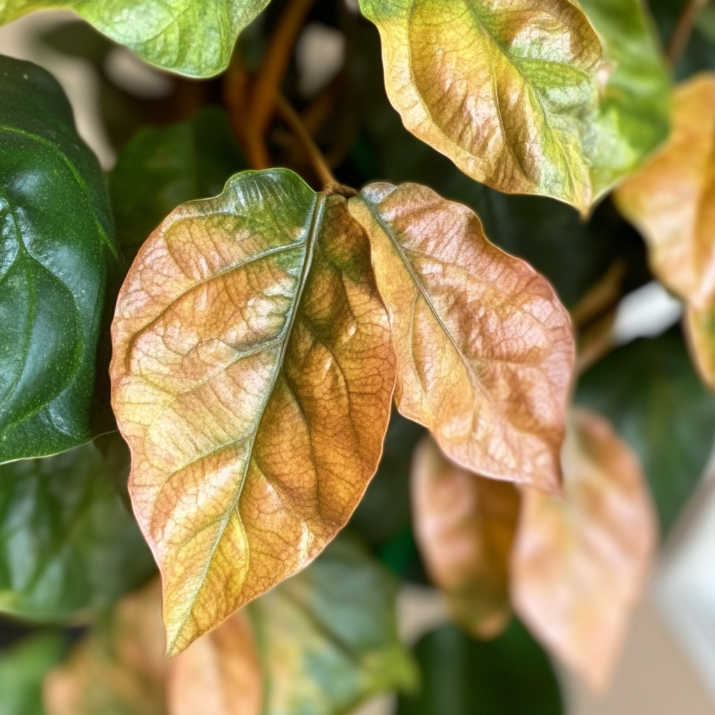 Why does my plant have brown leaves?