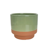 Fondia Pot | Green - Ceramic Plant Pot