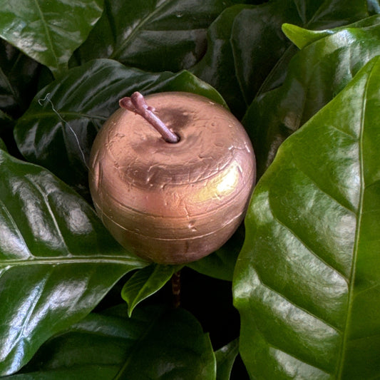 Gold Apple Pick | Decorative Plant Pot Accessory | Gardening Accessories