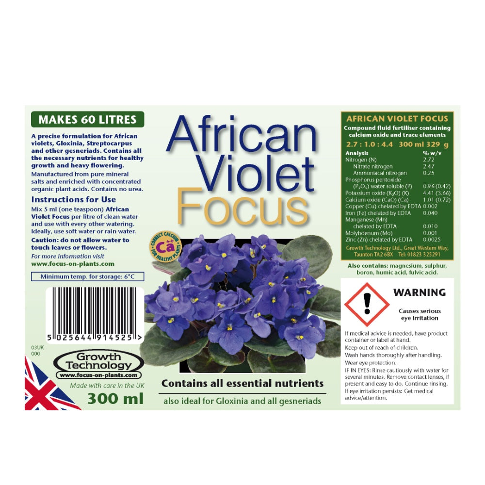 African Violet Focus Plant Food