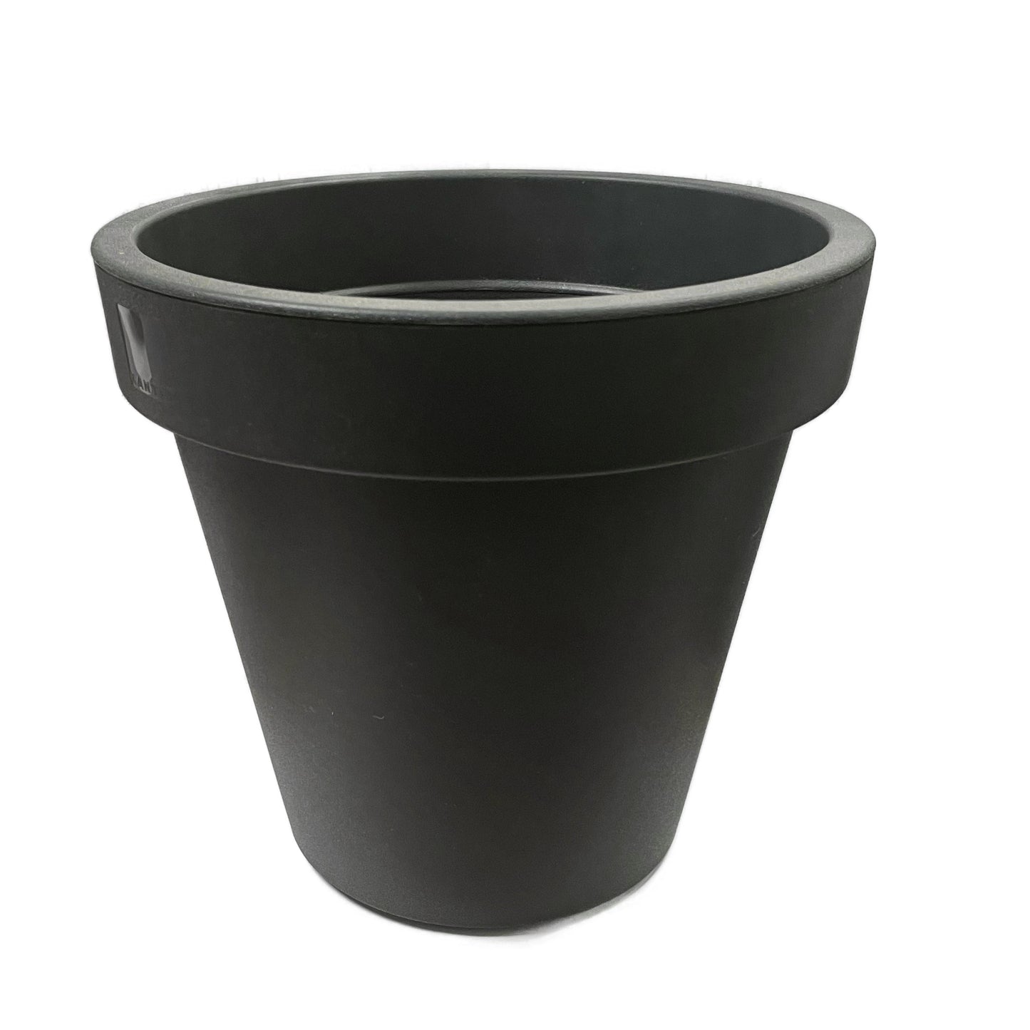 Black Patio Plant Pot