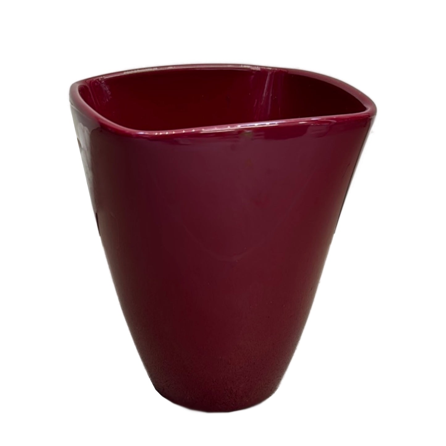 Cranberry Squared Pot