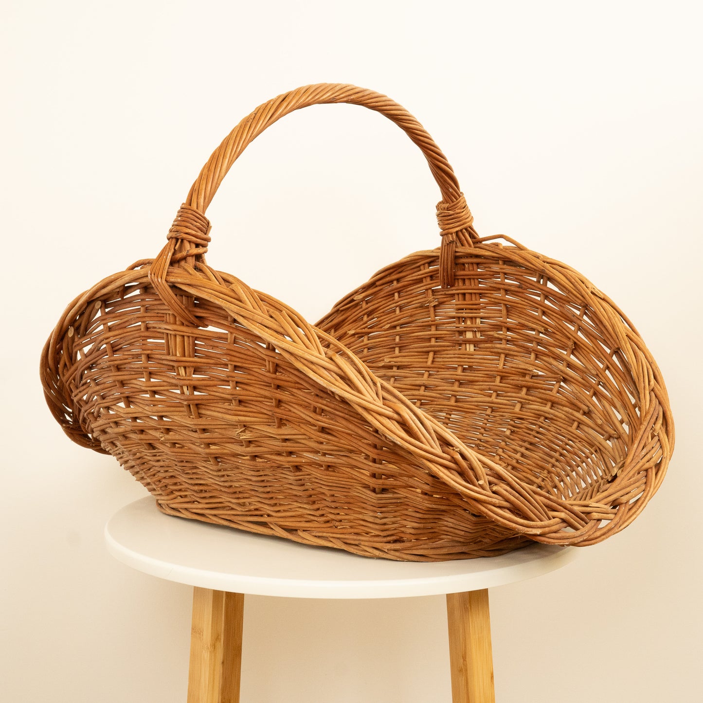 Giant Rounded Wicker Basket