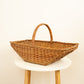 Oversized Rectangular Wicker Basket