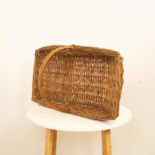 Oversized Rectangular Wicker Basket | Christmas