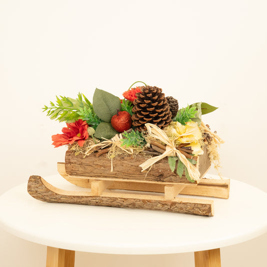 Decorative Festive Sleigh | Christmas