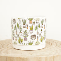 Botanical Pot - Ceramic Plant Pot