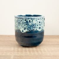 Reactive Glaze Pot | Sapphire - Ceramic Plant Pot