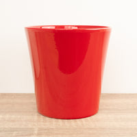 Scarlett Gloss Pot | Red - Ceramic Plant Pot