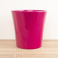 Berry Gloss Pot | Fuchsia - Ceramic Plant Pot