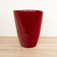 Cranberry Squared Pot - Ceramic Plant Pot