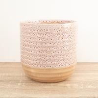 Morganite Reactive Glaze Pot - Ceramic Plant Pot