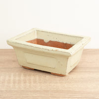 Bonsai Ceramic Pot | Ivory - Ceramic Plant Pot