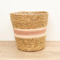 Lizzy Straw Pot - Seagrass Plant Pot