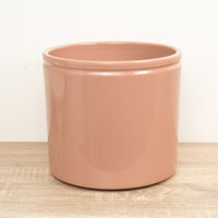 Lex Gloss Pot | Terracotta Pink - Ceramic Plant Pot