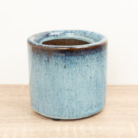 Javea Pot | Glazed Blue - Ceramic Plant Pot