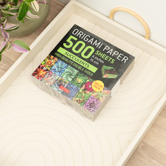 Origami Paper: Succulents 500 Sheets | Books