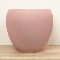 Vinci Pink Rounded Pot - Ceramic Plant Pot