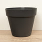 Black Acrylic Plant Pot