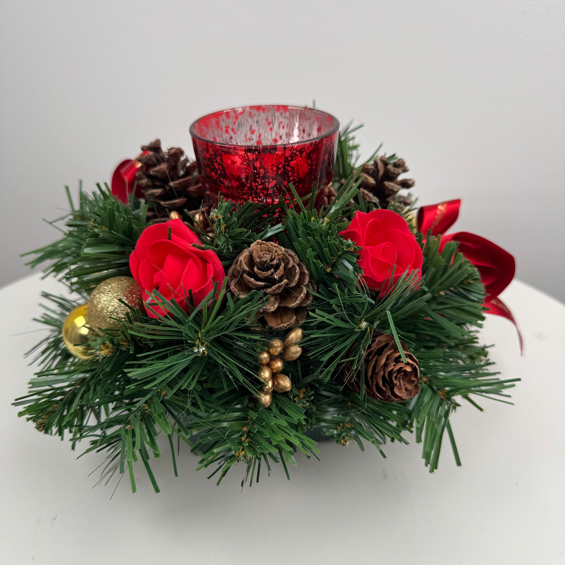 Everlasting Gift | Merry Christmas Candle Arrangment