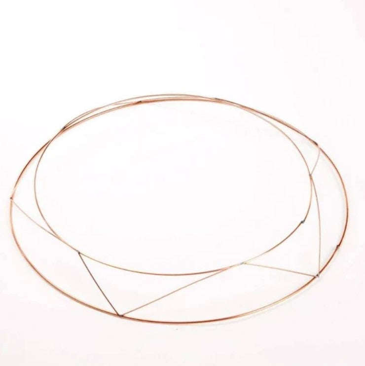 Wire Wreath Ring 10''