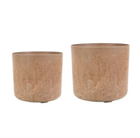 Celine Recycled Oak Planter - Ceramic Plant Pot