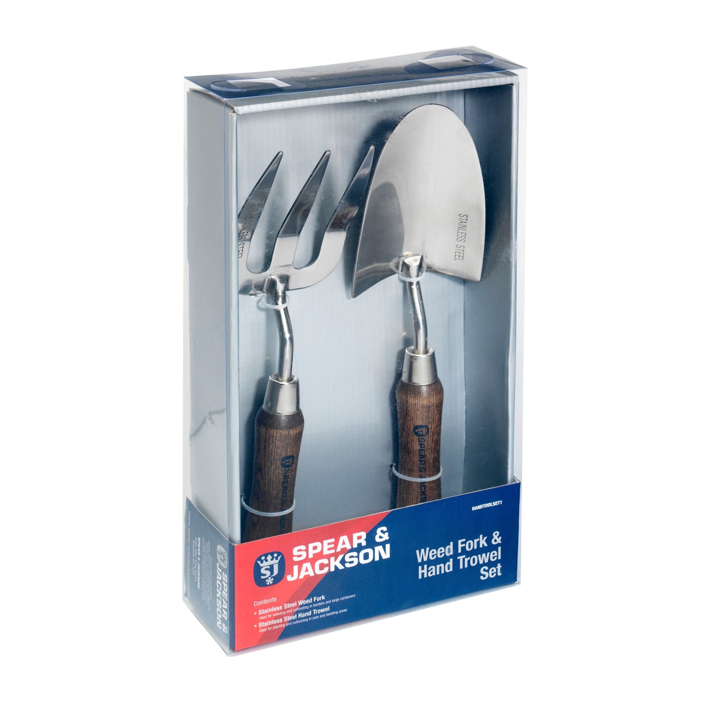 Spear & Jackson Weed Fork & Hand Trowel Set