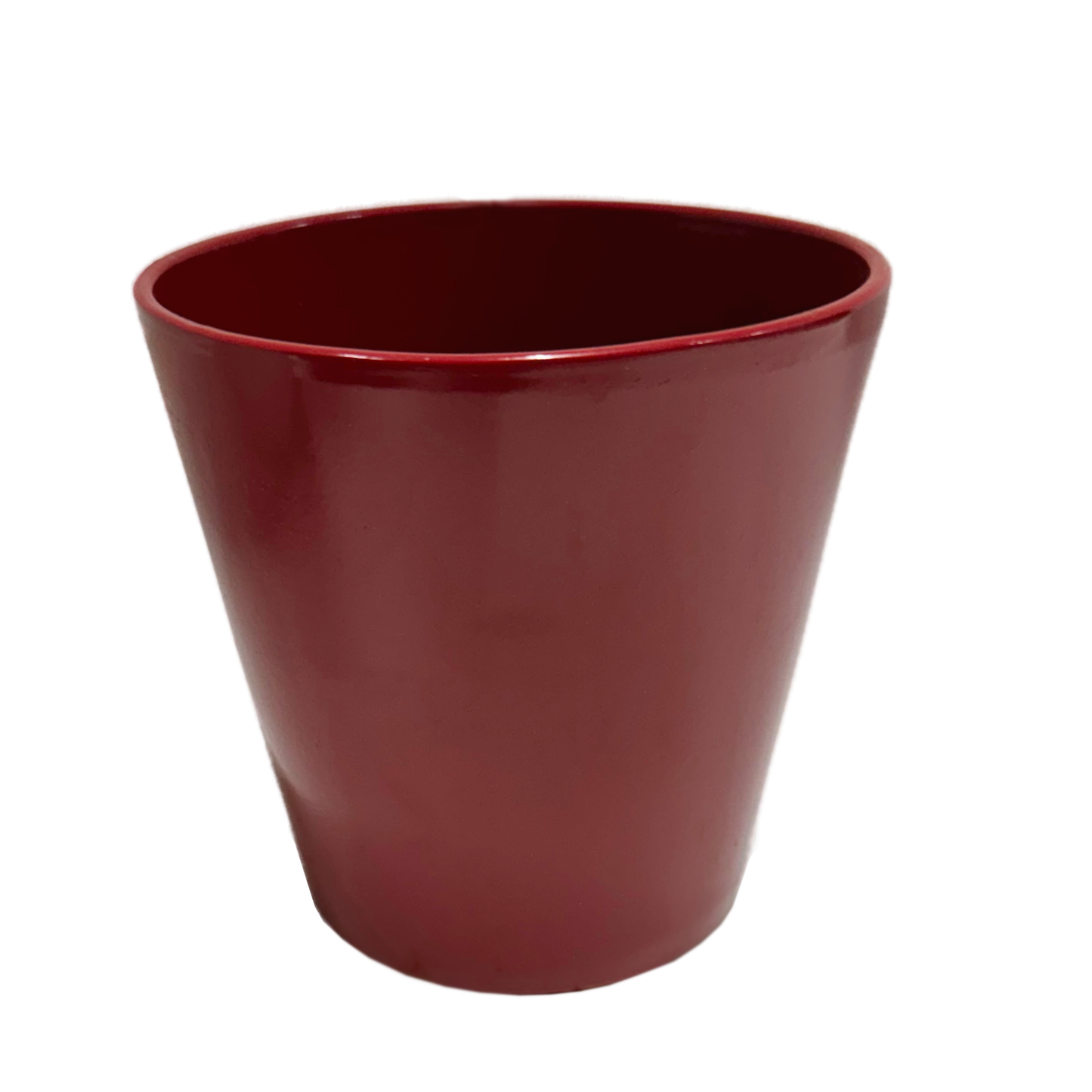 Wine Red Plant Pot