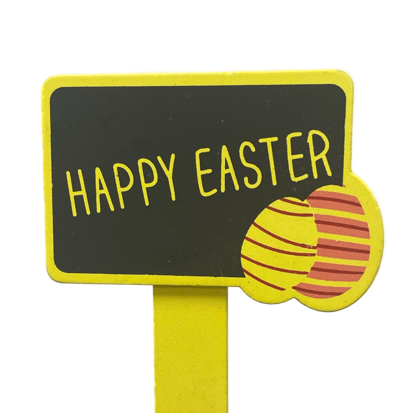 Happy Easter Sign | Decorative Plant Pot Accessory