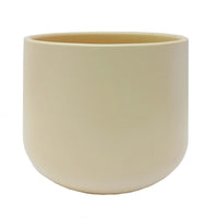 Magnolia Bowl Pot | Cream - Ceramic Plant Pot